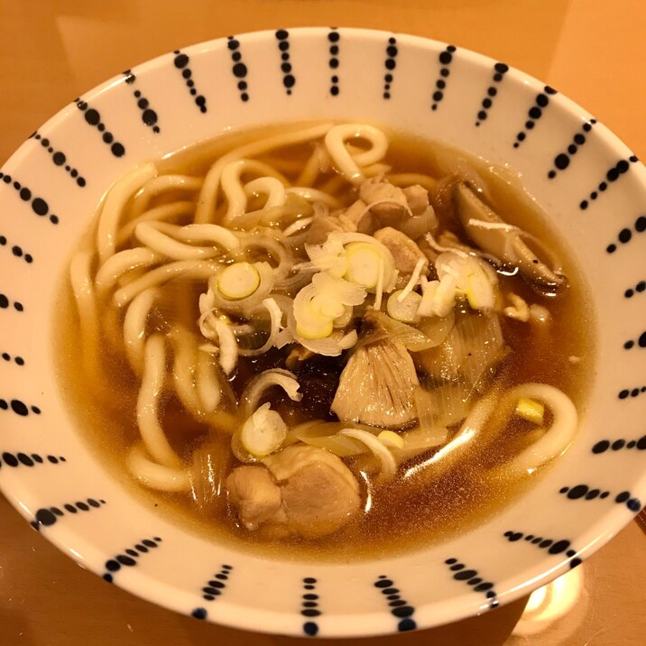 満足できる★鶏だしうどん